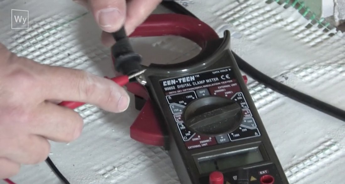 Underfloor Heating Repair How To Find Broken Wire In Heated Floor